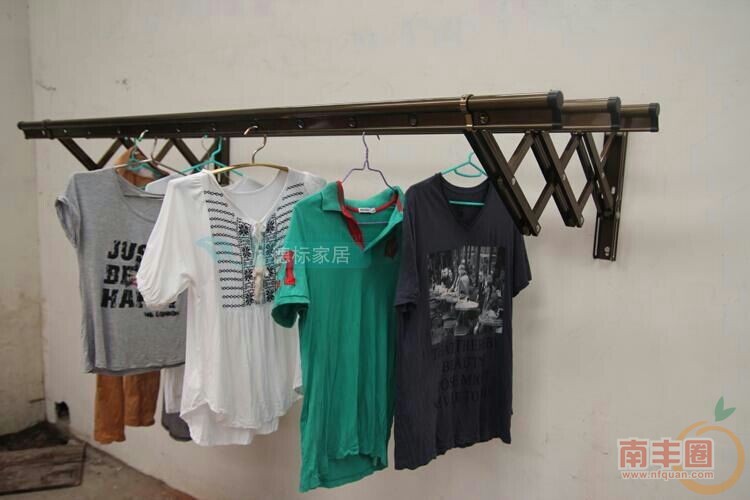 户外推拉伸缩衣架